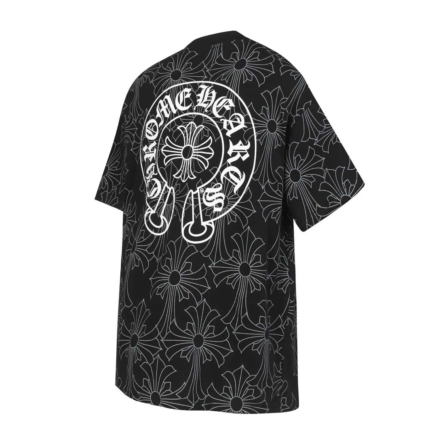P170 Chrome Hearts CH Chrome Hearts Dark Pattern Color Horseshoe Sanskrit Short Sleeve T-shirt Uses direct injection imported machine printing Hardware and accessories are all milled and customized Correctly configured Black 2025 Chrome Hearts genuine packaging 260 grams of custom-dyed double yarn cotton Large version Loose and stylish Differentiated from low version slim and long version The upper body stretches the hips 100% commitment: top quality Do not make fast food The highest version on the market Top quality - different from the ordinary versions on the market If you care about quality, you should also respect the price. Absolutely 0 after-sales service and 0 return rate so far. It’s hard not to love the style - 260g double yarn cotton custom dyed fabric - Correct high-density main mark, washed tag, hand-sewn